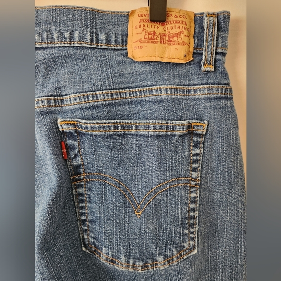Vintage Levi's 510 Lower Rise Slim Fit Jeans, size 16 MIS - Picture 5 of 8